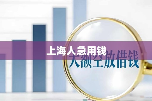 上海人急用钱